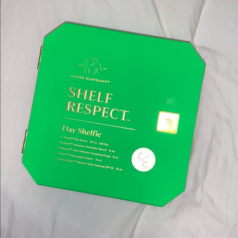 drunk elephant shelf respect kit